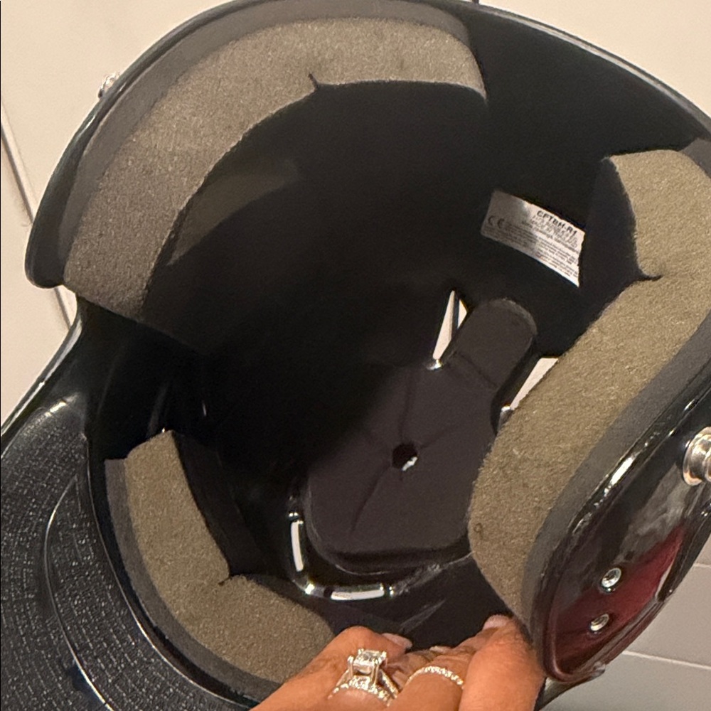 Rawlings Black Vapor T-Ball Helmet - Picture 5 of 5